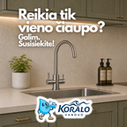 Mineralizuotas, gyvas vanduo - geriamojo vandens sistemos PRENUMERATA